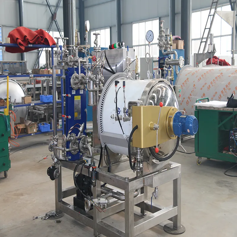 Industri Mini Kecil Makanan Autoclave Sterilizer