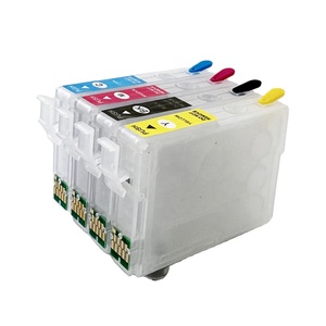 <span class=keywords><strong>Cartouche</strong></span> d'encre rechargeable vide T603 pour imprimante Epson WF-2810 WF-2830 WF-2835 WF-2850 T603/T603XL compatible Expression Home - Product Image 1
