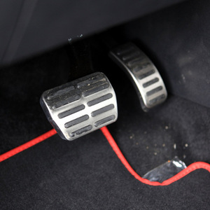 Stainless Steel Pedal Covers For Volkswagen Golf Polo Lavida Jetta Fabia Rapid Automatic Transmission Rustproof - Product Image 2