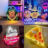 Letrero de Neón con Diseño Gratuito, Letrero Luminoso LED Personalizado para Iluminar Tienda