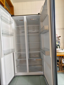 Réfrigérateur Américain à Congélation Latérale 421L, Refroidissement par Air, Sans Givre, Commande Informatique, Grande Capacité 421 Litres pour la Maison - Product Image 5
