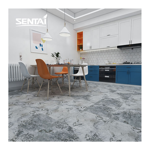 Revêtement de <span class=keywords><strong>sol</strong></span> stratifié <span class=keywords><strong>blanc</strong></span> en pierre Spc en plastique pour <span class=keywords><strong>sol</strong></span> intérieur cuisine salon - Product Image 3