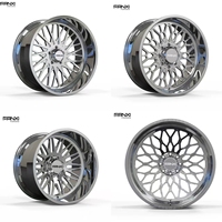 Jantes forgées Concave Polish 22x12 22x14 24x12 24x14 26x16 26x14 26x12 28x16 8x6.5 8x170 8x180 6x5.5 avec enjoliveurs flottants