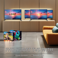 Télviseurs Intelligents Ultra HD 32 43 50 55 Pouces Électronique Intelligente avec Wi-Fi