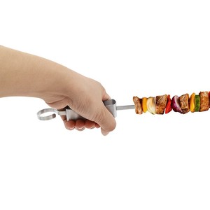 Brochetas y Tenedores para Barbacoa de Acero Inoxidable 430 (Tenedores para Cordero) - Diseño Minimalista Portátil de Alta Calidad para Exteriores - Product Image 4