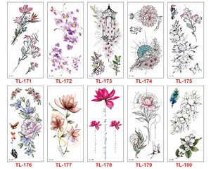 Tatuaggio Temporaneo per Donna con Sticker Intelligente in Pellicola PET, Carta per Trasferimento ad Acqua, Inchiostro Ecologico e Colla Non Tossica - Product Image 5