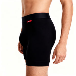 Sous-vêtements en micro-modal pour hommes, ultra doux, respirants, caleçons boxer avec logo à la taille, séchage rapide, écologiques, trunks de luxe - Product Image 4