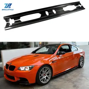 E Style Carbon Fiber Side Skirts Bumper Lip For 3 Series E90 E92 E93 M3 2008-2013