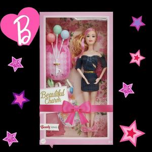 KSF çocuk rol yapma prenses bebek 11-Inch 9-Joint ABS plastik balon kız oyuncak seti Unisex yaş 5 + için taklit - Product Image 4