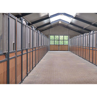 Workpro — grange assemblée en acier inoxydable, kit pour la vente, conception pré-assemblée, Stable