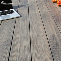 Planches de terrasse en WPC écologiques, co-extrusion, imperméables, pour extérieur, prix de gros en vrac, directement de l'usine
