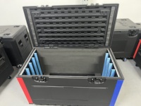 Wasserdichter Stoßfester PE-Flightcase Speziell für LED-Bildschirmtransport Schützende Aufbewahrungsbox mit Seitengriffen
