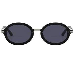 Lunettes de soleil Superhot Eyewear 49161 Fashion 2026, style rétro de luxe, monture ovale en métal, style Y2K, verres UV400 - Product Image 2