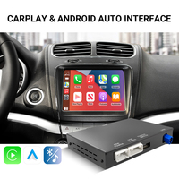 Rhythm Wireless CarPlay Adapter Decoder Box pour Android Auto Interface Compatible Dodge Challenger Journey Charger Durango Cars