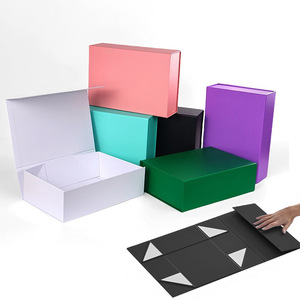 Custom Logo Rigid Paper Gift <b>Box</b> <b>Foldable</b> Paperboard Packaging <b>Box</b> Magnetic Closure Luxury Jewelry Pen Case - Product Image 1