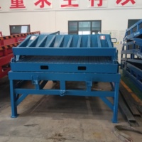 Rampes de chargement hydrauliques manuelles pliables pour conteneurs et camions, démontables en deux parties