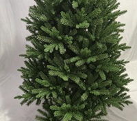 Großhandel 60cm 90cm 120cm 180cm 210cm 240cm 270cm Weihnachtsbaum-Dekoration Künstliche Tannenbäume mit Scharnieren Dicke Metallständer