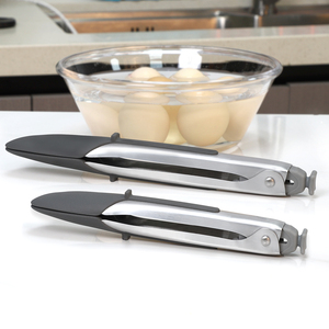 9" and 11" Stainless Steel Silicone Nylon Food Cooking <strong>Tongs</strong> Chef <strong>Barbeque</strong> Kitchen <strong>Tong</strong> with Locking - Product Image 6