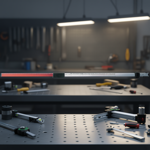 Varilla de Aluminio para Sensor de Posición Lineal de Lectura Directa, 1 Metro de Longitud - Product Image 3