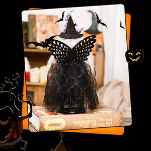 Figura Decorativa de Hada Bruja de Halloween, Adorno de Mesa, Decoración para Casa Encantada, Fiesta de Halloween, Regalo de Truco o Trato - Product Image 4