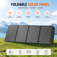 Panneau solaire pliable 200W 18V 10.81A, chargeur solaire léger et portable pour le camping et les voyages en plein air
