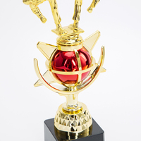 Premios y Trofeos de Plástico de Diseño Personalizado para Eventos de Artes Marciales de Wushu, Taekwondo, Karate y Boxeo Coreano AD71