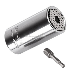 Bán Buôn Ổ Cắm Đa Năng, 7Mm-19Mm Đa Chức Năng Ratchet Wrench Power Drill Adapter Ổ Cắm Đa Năng Grip Tool - Product Image 1
