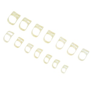 Férula para dedo, dispositivo de corrección de plástico para dedos doblados o deformados, uso para adultos y niños - Product Image 1