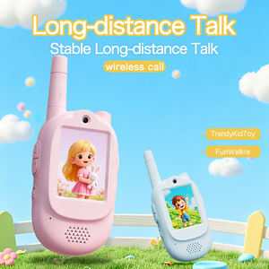 Nouvelle conception de talkie-walkie <span class=keywords><strong>vidéo</strong></span> <span class=keywords><strong>avec</strong></span> changement de voix, interphone parlant, caméra pour enfants, <span class=keywords><strong>son</strong></span> clair <span class=keywords><strong>avec</strong></span> <span class=keywords><strong>écran</strong></span> de 2 pouces, WiFi 2,4G - Product Image 3