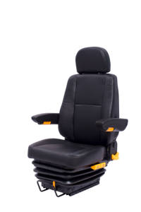 Siège de conducteur de camion Siège à suspension pneumatique Siège pneumatique international de camion avec support lombaire - Product Image 4