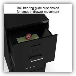 Alera Soho Vertical 2-Drawer <b>File</b> Cabinet 14\" X 18\" X 24.1\" Black <b>File</b>/Letter <b>Storage</b> - Product Image 5