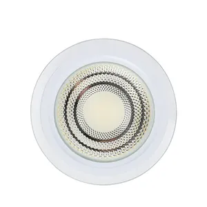 Chip COB de 6W, dispositivo que resalta el Color, larga vida útil, controlador no aislado, redondo, LED, Downlight de vidrio