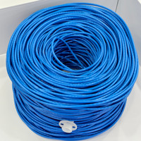 Cable de Red Exterior Estable y Rápido UTP/FTP/SFTP Cat 6, Cable de Red Exterior Cat6 de 300 m, Cable de Cobre/CCA Interior Cat6