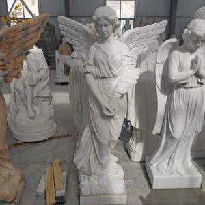 <span class=keywords><strong>Statue</strong></span> d'<span class=keywords><strong>ange</strong></span> <span class=keywords><strong>gardien</strong></span> <span class=keywords><strong>en</strong></span> marbre blanc de Chine, grande taille, avec de grandes ailes, <span class=keywords><strong>pour</strong></span> cimetière, personnalisable - Product Image 2