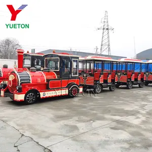 Haute Qualité Yueton Moteur Diesel Train Touristique Sans Rail