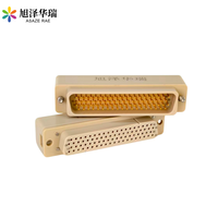 Connecteur hermétique encastrable pour chambre à vide, compatible UHV, avec broche personnalisée en PEEK, type DSUB