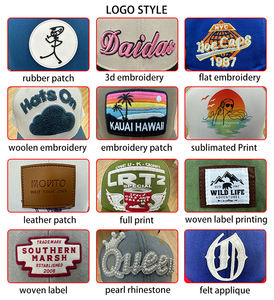 Высококачественная 5-панельная хлопковая Спортивная шляпа с вышитым логотипом, двухцветная бейсболка Gorras, формальный дизайн с рисунком листьев - Product Image 5