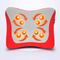 Coussin de massage Shiatsu pour les épaules, le cou et le dos avec chaleur, coussin de pétrissage profond, masseur électrique