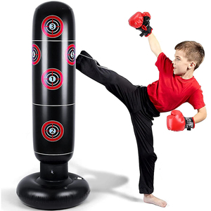 Custom High Quality PVC Kick <strong>Boxing</strong> Punching <strong>Bag</strong> Punching <strong>Bag</strong> With <strong>Stand</strong> Inflatable <strong>Stand</strong> <strong>up</strong> Punching <strong>Bag</strong> - Product Image 1
