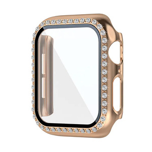 Coloré mode Bling diamant coque housse de protection boîtier de montre pour iWatch série 8 7 6 5 4 3 2 1 <span class=keywords><strong>SE</strong></span> - Product Image 5