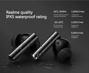 หูฟังไร้สาย realme buds Air 5 Pro ANC ของแท้หูฟังไร้สาย LDAC 50dB เสียงรบกวนที่ใช้งานได้จริงลดเสียงรบกวน HiFi คุณภาพสูง - Product Image 4