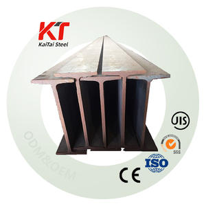 공장건물의 기둥 및 보 구조용 철골 H형보 - Product Image 1