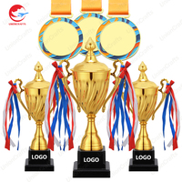 Ensemble de trophées de récompenses multi-sports Emballage en vrac en acrylique et métal composite pour compétitions par équipes et cadeaux