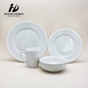 <span class=keywords><strong>Vaisselle</strong></span> en céramique d'OEM/ODM, pleine personnalisation sur le logo de couleur de taille pour la chaîne d'hôtel - Product Image 2