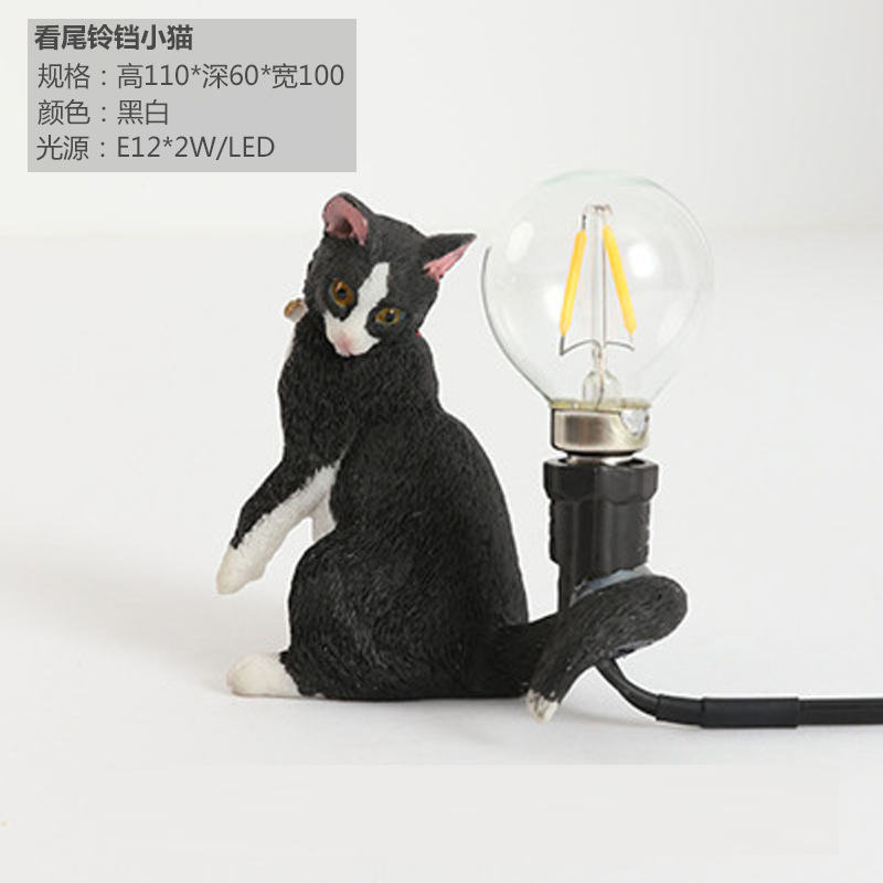 Regardez le petit chaton noir