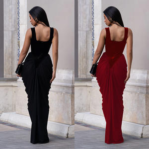 Prezzo più basso serata cresciuto vestito <span class=keywords><strong>da</strong></span> <span class=keywords><strong>sera</strong></span> in tinta unita abito <span class=keywords><strong>da</strong></span> festa per le donne lungo <span class=keywords><strong>abiti</strong></span> <span class=keywords><strong>Sexy</strong></span> - Product Image 2