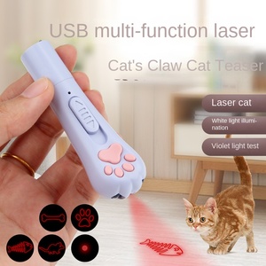 <span class=keywords><strong>New</strong></span> Cute <span class=keywords><strong>Cat</strong></span> Teaser Eco-Friendly USB recarregável Mini Laser Toy com cinco padrões Auto-Hi Multi-Funcional - Product Image 2