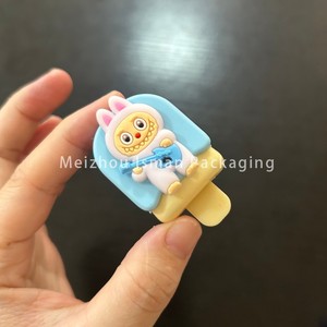 ISMAN Luxe 2g IJslollyvormige Lipbalsem Verpakking Schattige Kinderen IJsjes Lipstick Etui Plastic Groothandel Privélabel Pro - Product Image 5