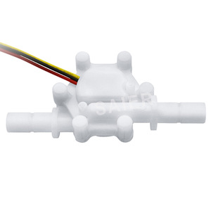 Sensor de Flujo de Agua de Plástico Saishenger, Sensor de Medición de Flujo de Tubo para Purificadores de Agua y Máquinas Expendedoras - Product Image 1