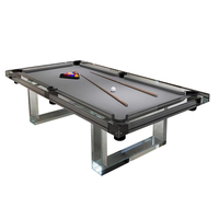 Table de billard professionnelle en acrylique au design moderne, pour la maison, les loisirs, les sports, table de billard de luxe en ardoise, 9 boules, snooker, club